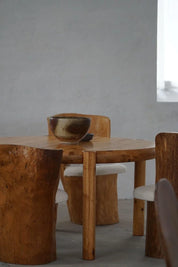 Rainer_Daumiller,_Extendable_Round_Dining_Table_in_Pine,_Danish_Modern,_1970s