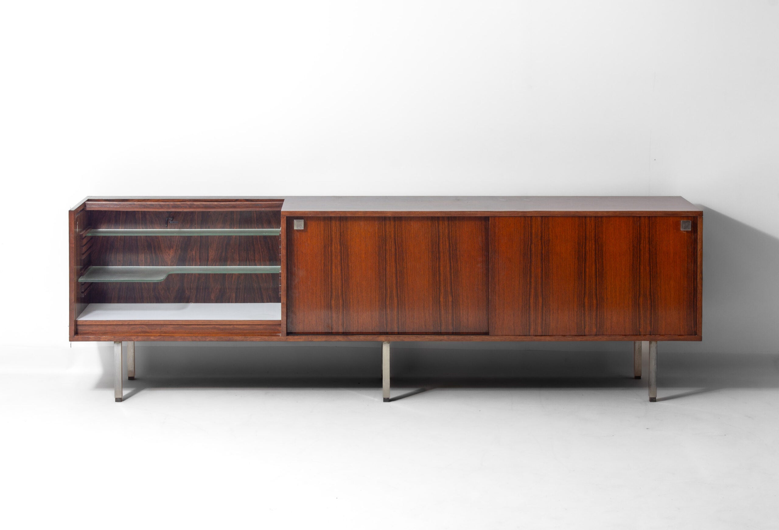 Rare_Belform_Bar_Sideboard_by_Alfred_Hendrickx,_Tambour_Door,_1960s