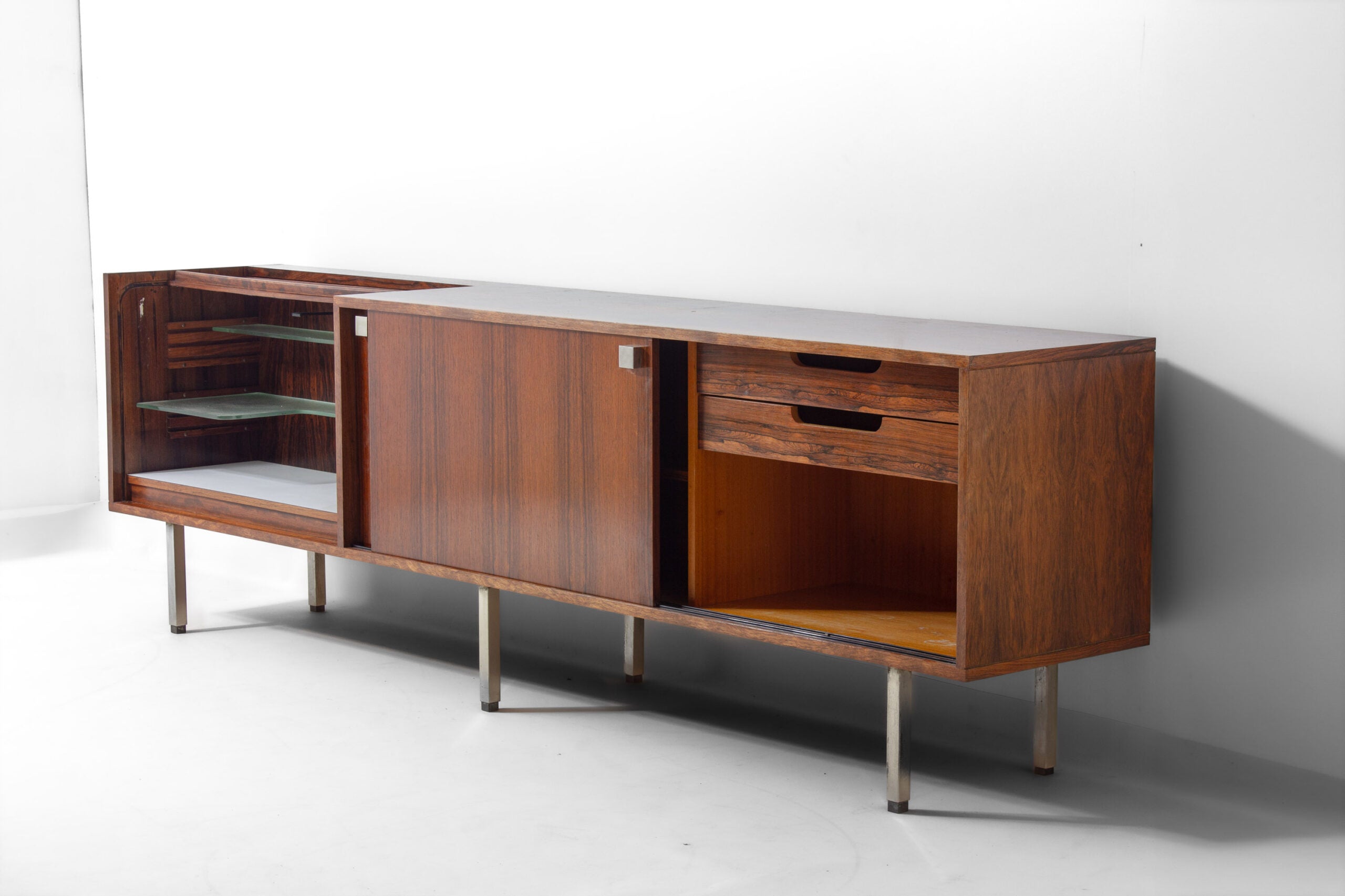 Rare_Belform_Bar_Sideboard_by_Alfred_Hendrickx,_Tambour_Door,_1960s