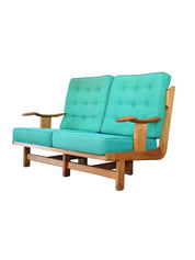 Rare_Guillerme_et_Chambron_solid_oak_sofa,_France_1960s