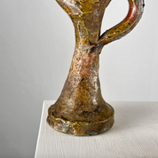 Set_of_2_Handmade_Rustic_Ceramic_Jugs_in_Earthy_Glazes,_Italy,_Early_20th_Century