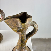 Set_of_2_Handmade_Rustic_Ceramic_Jugs_in_Earthy_Glazes,_Italy,_Early_20th_Century