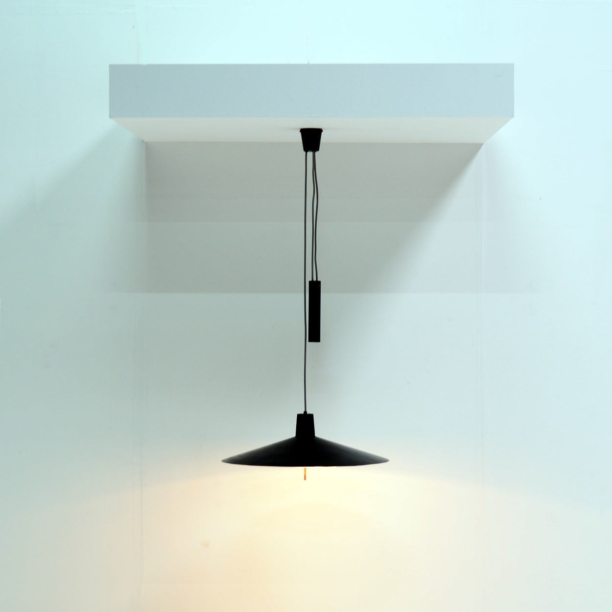 Rare_Height-Adjustable_Black_Metal_Lamp_from_the_1950s