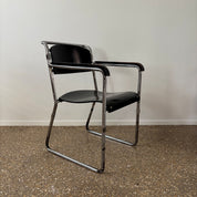 Rare_Model_A_R_Tubular_Steel_Armchair_by_Hermann_Friedrich_Mertens_for_UMS_Pastoe_and_HOPMI,_1932