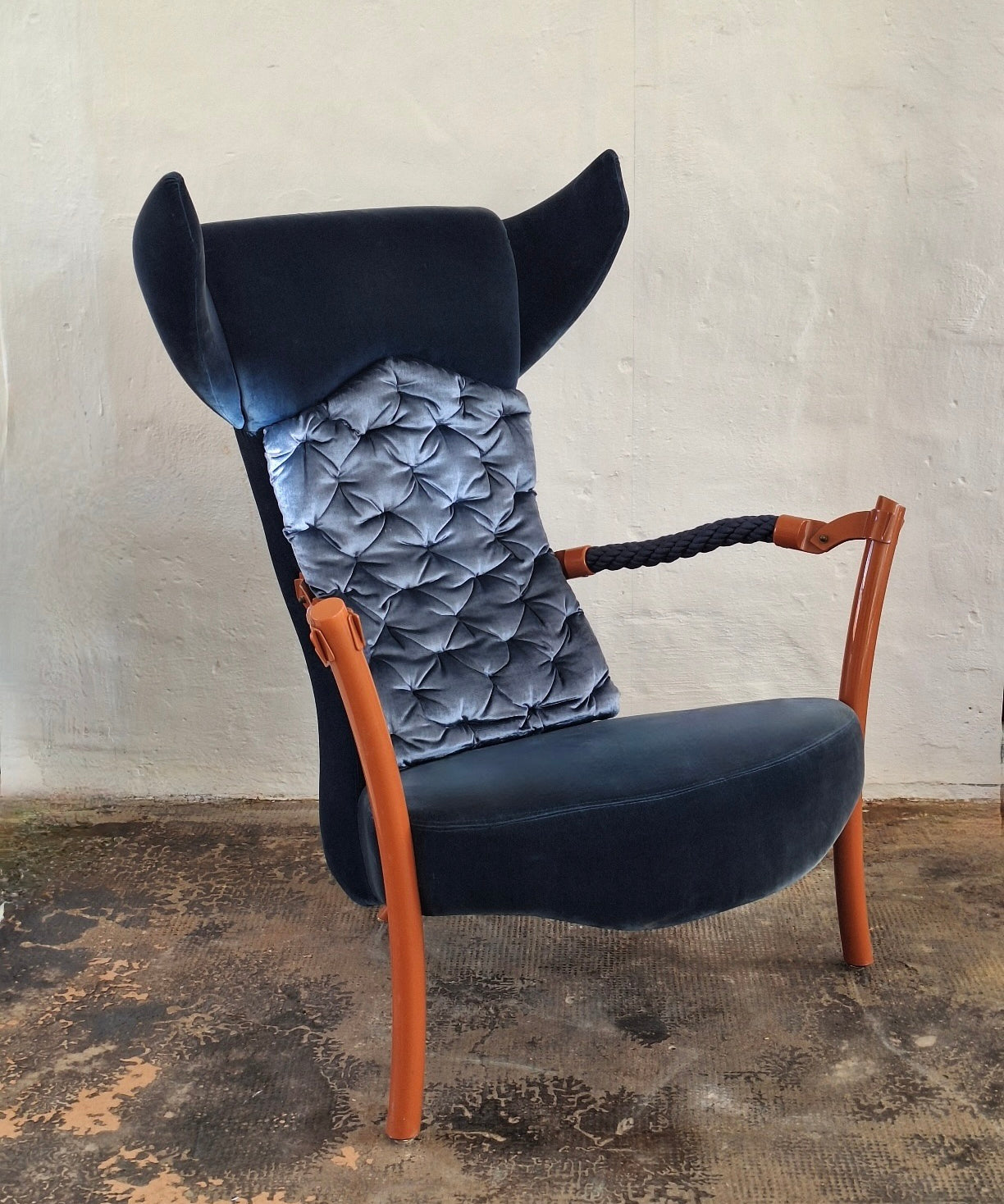 Faia_Bergère_Armchair_by_Toni_Cordero_for_Sawaya_&_Moroni,_Italy,_1993