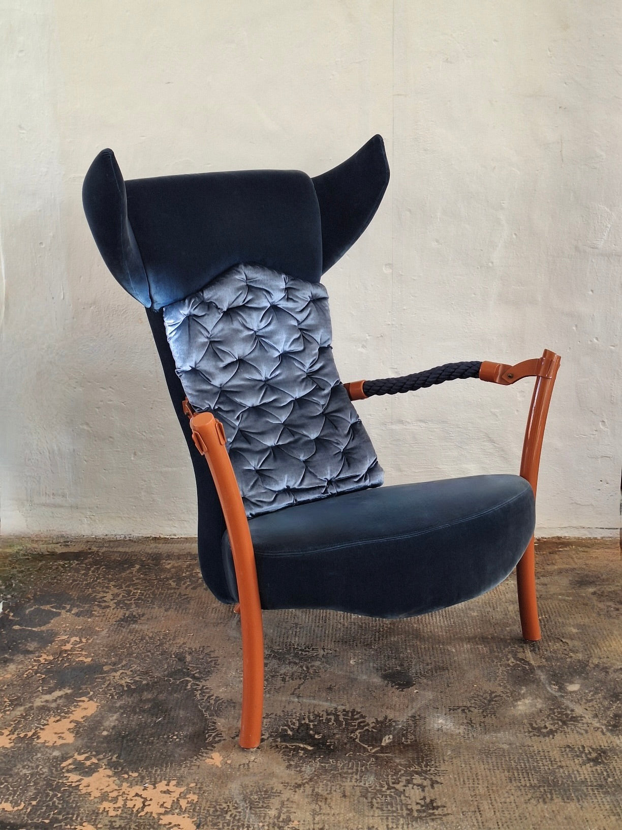 Faia_Bergère_Armchair_by_Toni_Cordero_for_Sawaya_&_Moroni,_Italy,_1993