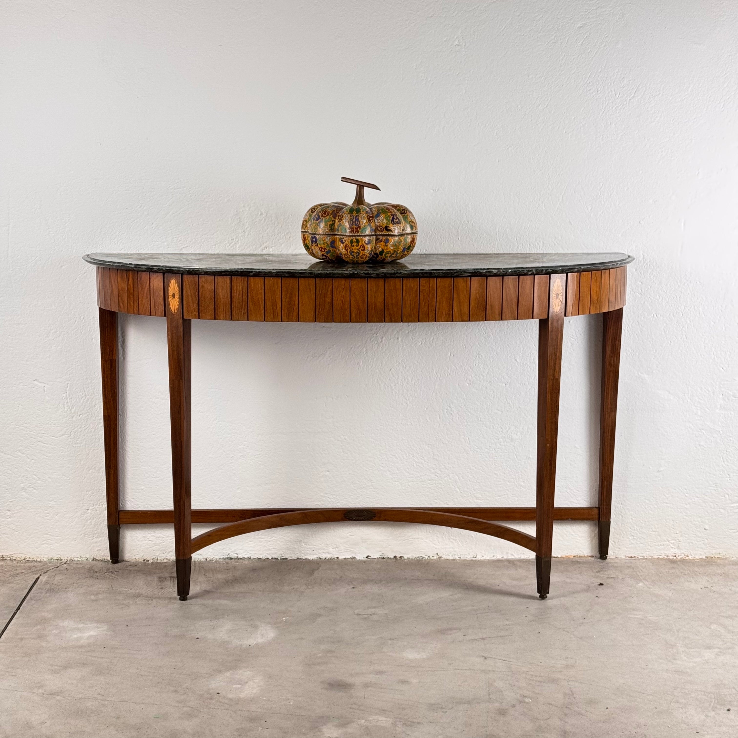 Rare_Large_1940s_Console_by_Paolo_Buffa_in_Oak_and_Green_Alpi_Marble