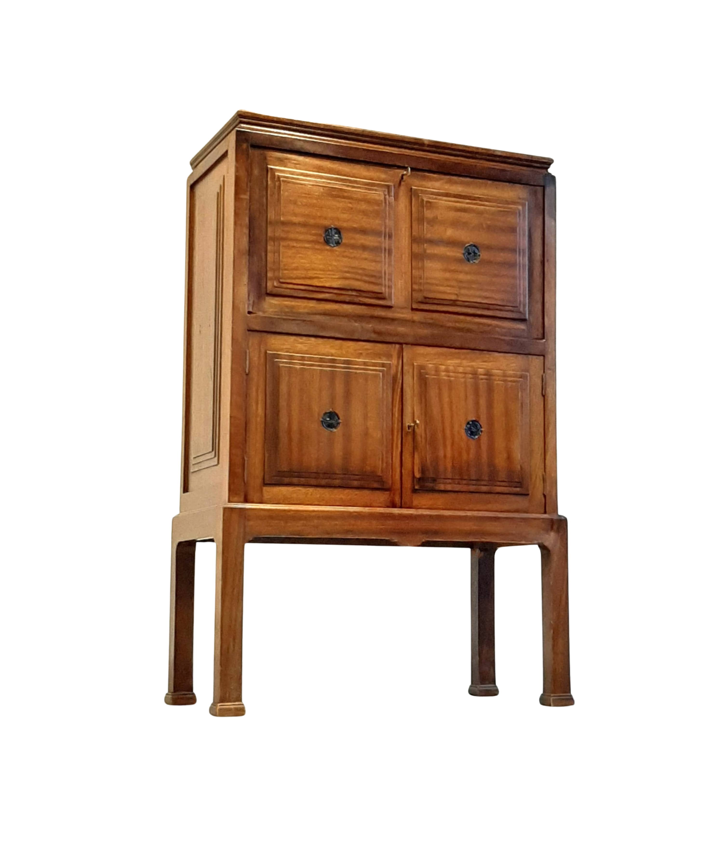 Rare_Pander_&_Sons_Hague_School_Cabinet,_Dutch_Modernist_Oak_Storage_Cabinet