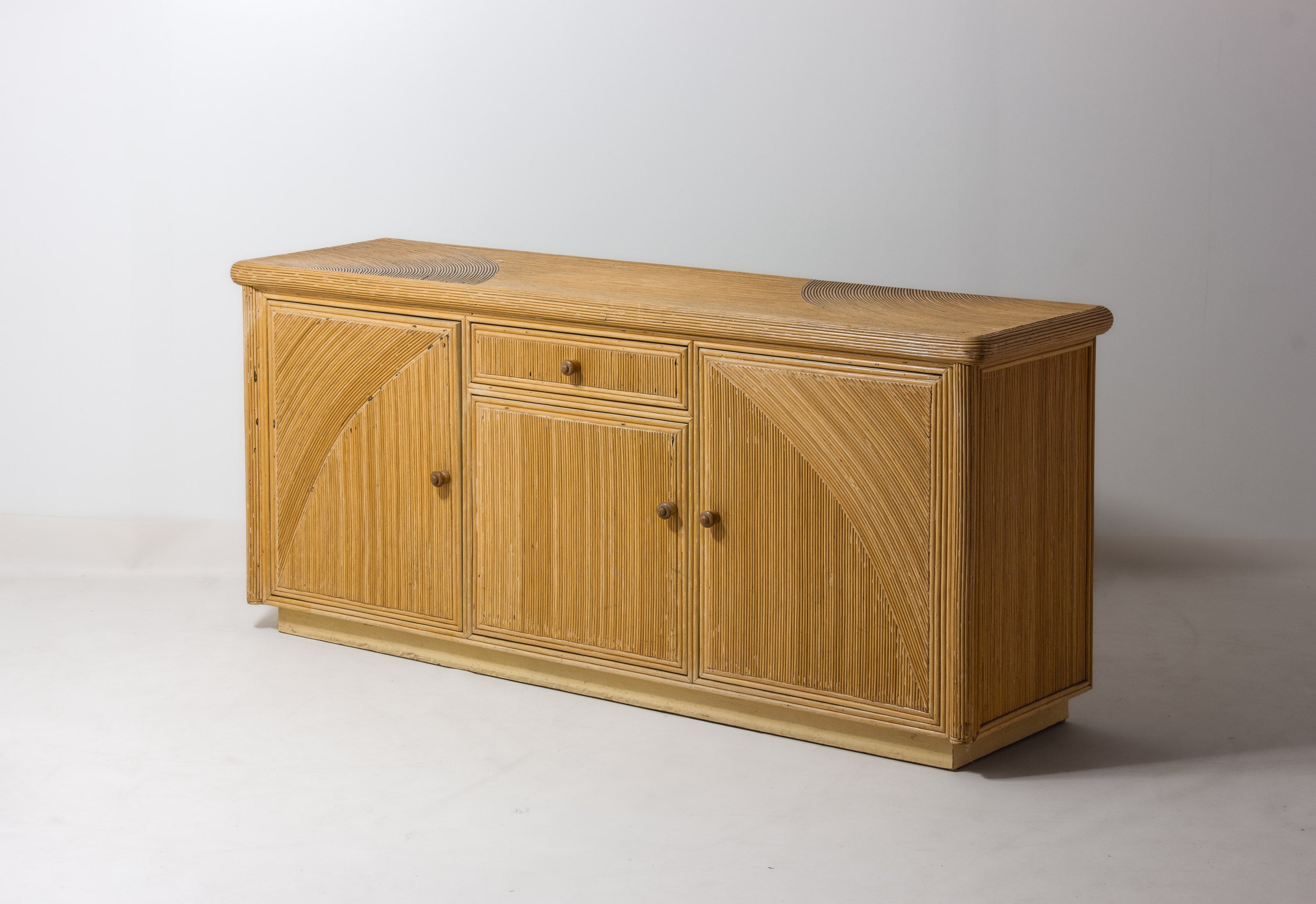 1980s_Miami_Vice_Style_Rattan_Sideboard,_Postmodern_Coastal_Design