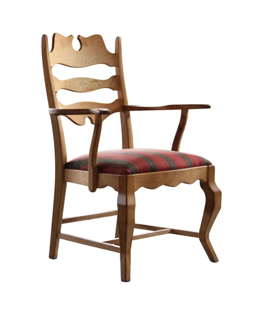 Razorblade_Brutalist_Oak_Armchair_by_Henning_Kjærnulf_for_EG_Møbler,_Denmark,_1960s