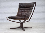 Recliner_Armchair_&_Ottoman_by_Sigurd_Ressel,_1970s_Norway