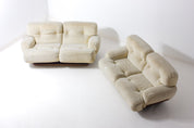 Vintage_Reclining_Italian_Two_Seater_Plush_Sofa,_Cream_Lounge_Sofa_with_Wooden_Base,_1970s_Mid_Century_Modern