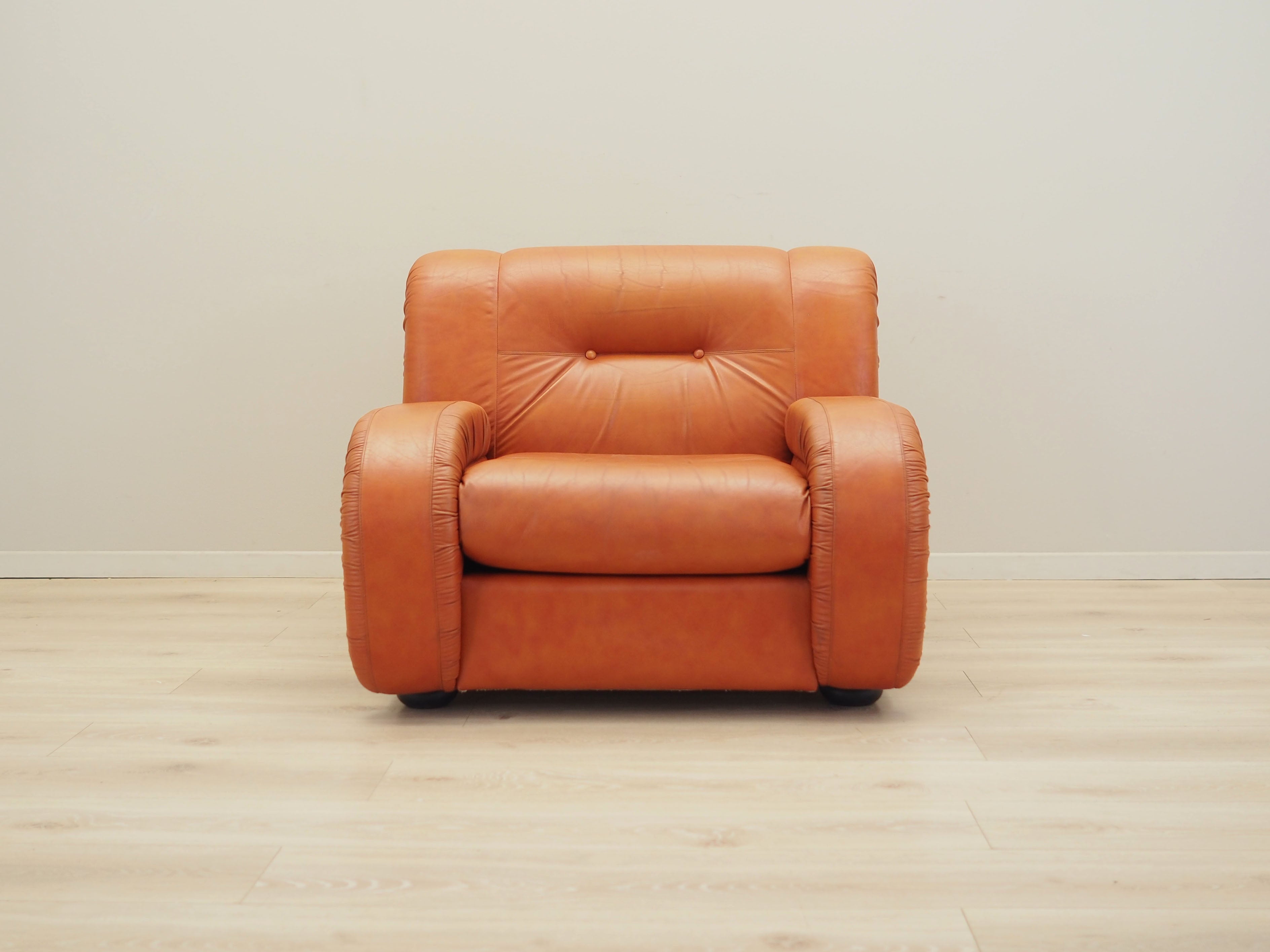 Orange_Armchair,_Original_Leather,_1970s,_Denmark