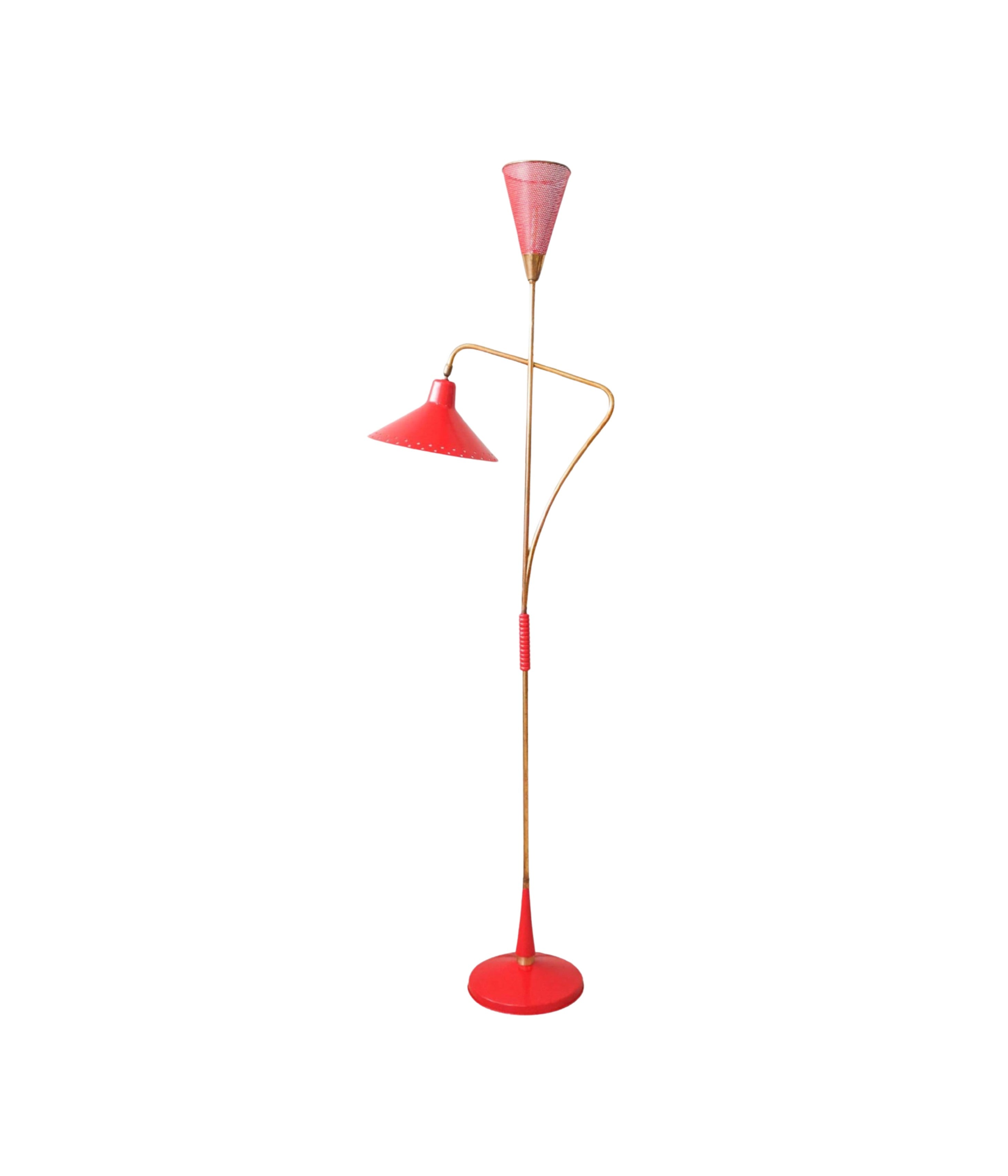 Red_Brass_Floor_Lamp_from_1950s,_Italy