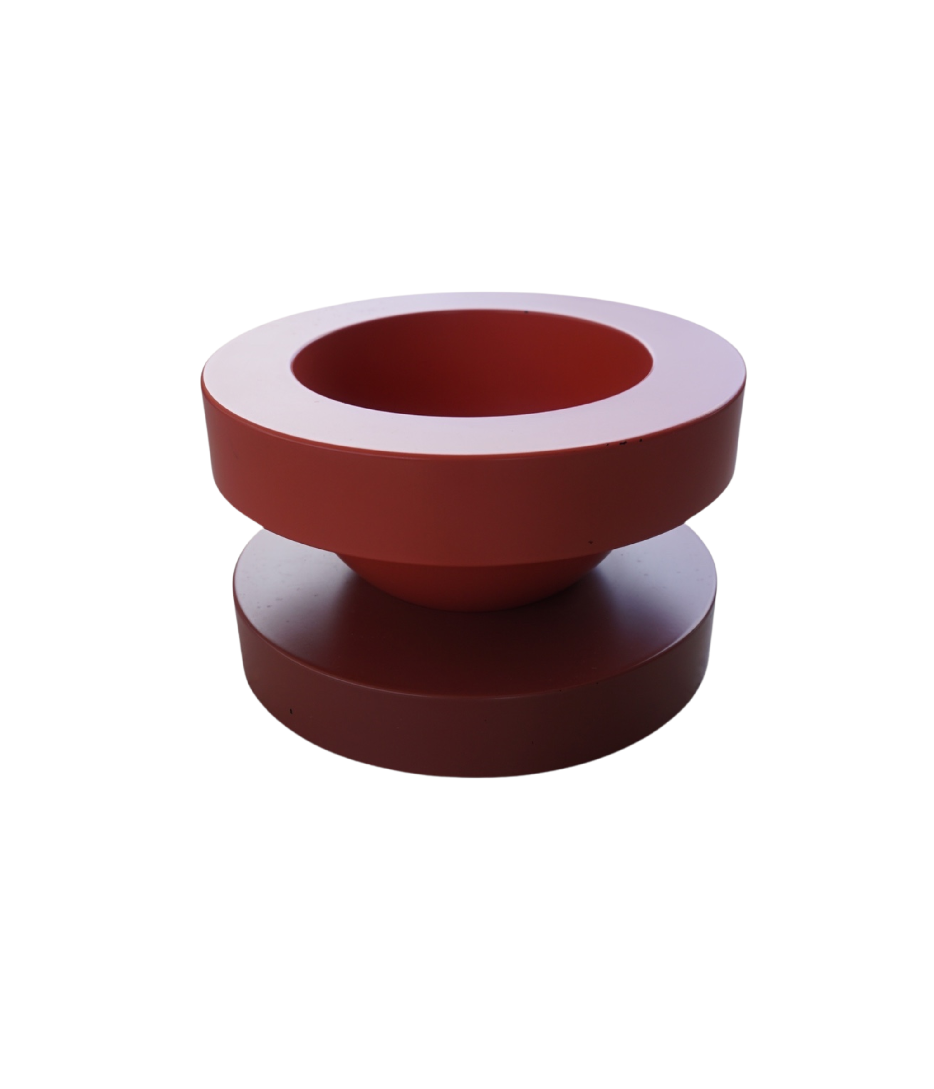 Red_Lacquer_Pedestal_Bowl_by_Ettore_Sottsass_for_Marutomi,_Japan,_1980s