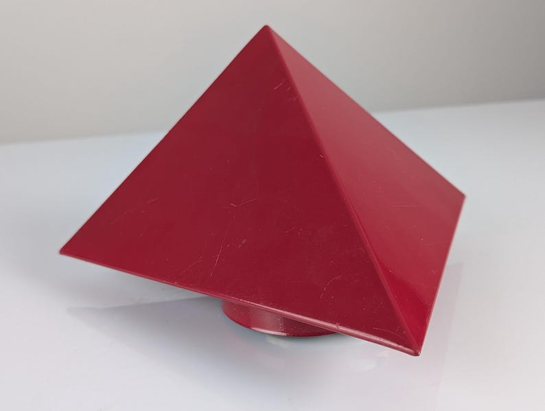 Set_of_2_Red_Metal_Geometric_Sconces,_1970s