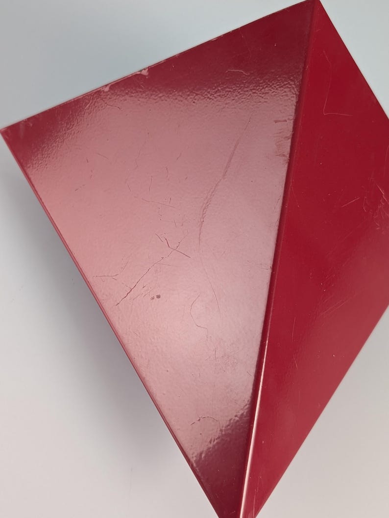 Set_of_2_Red_Metal_Geometric_Sconces,_1970s