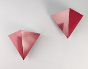 Set_of_2_Red_Metal_Geometric_Sconces,_1970s