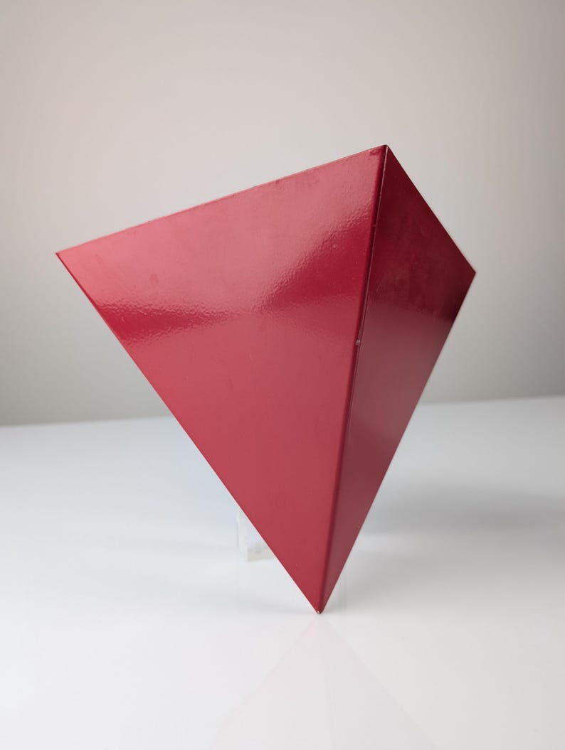Set_of_2_Red_Metal_Geometric_Sconces,_1970s