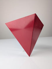 Set_of_2_Red_Metal_Geometric_Sconces,_1970s