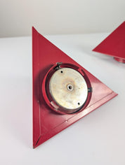 Set_of_2_Red_Metal_Geometric_Sconces,_1970s
