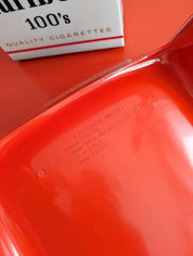 Set_of_Red_Selene_Table_and_3_chairs_by_Vico_Magistretti_for_Artemide,_1960s