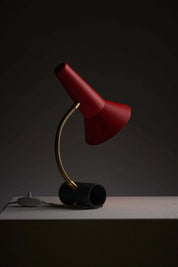 Red_Shade_Table_Lamp,_Brass_and_Steel,_1950s,_Italy