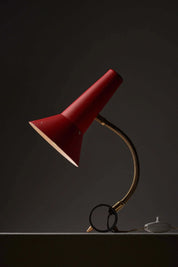 Red_Shade_Table_Lamp,_Brass_and_Steel,_1950s,_Italy