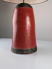 Red_Terracotta_Table_Lamp_with_Metal_Filigree,_Vintage_1980s_Design