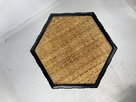 Regency_Rattan_Bamboo_Side_Table,_1960s,_Europe