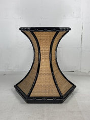 Regency_Rattan_Bamboo_Side_Table,_1960s,_Europe