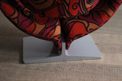 Ribbon_Chair_by_Pierre_Paulin_for_Artifort_in_Jack_Lenor_Larsen_Momentum_Fabric,_Dutch_Design_Icon
