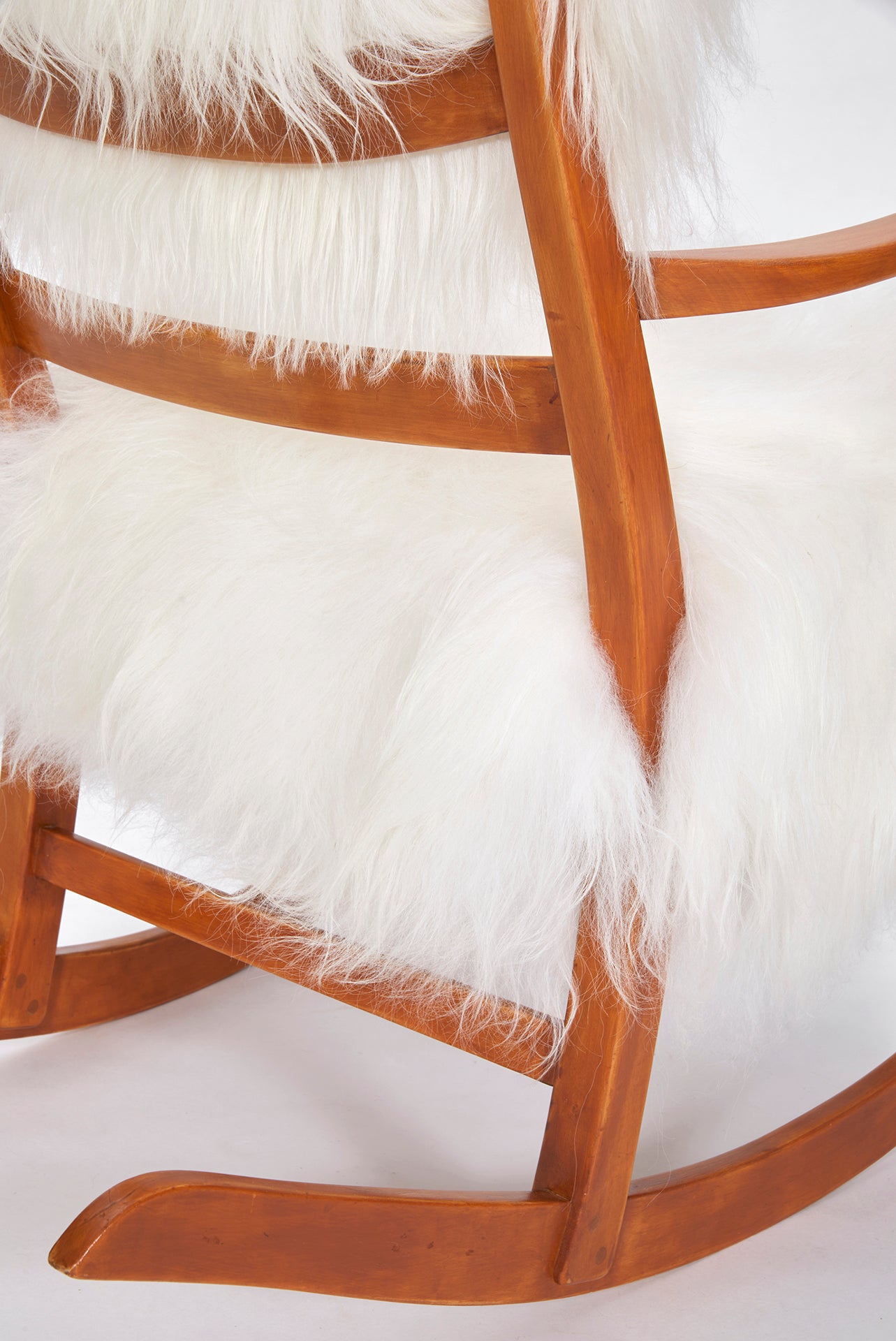Carl_Malmsten_Rocking_Chair_in_Icelandic_Sheepskin,_1950s