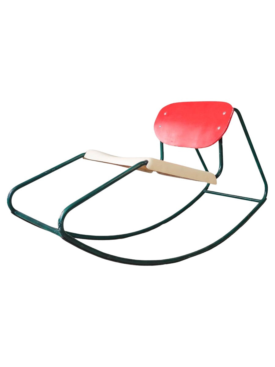 Rocking_Chair,_Dirk_Van_Sliedrecht_Style,_Metal_and_Wood,_1960s,_Netherlands