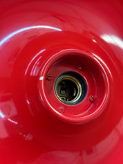 Rode_space_age_disc_lamp_van_Enrico_Tronconi