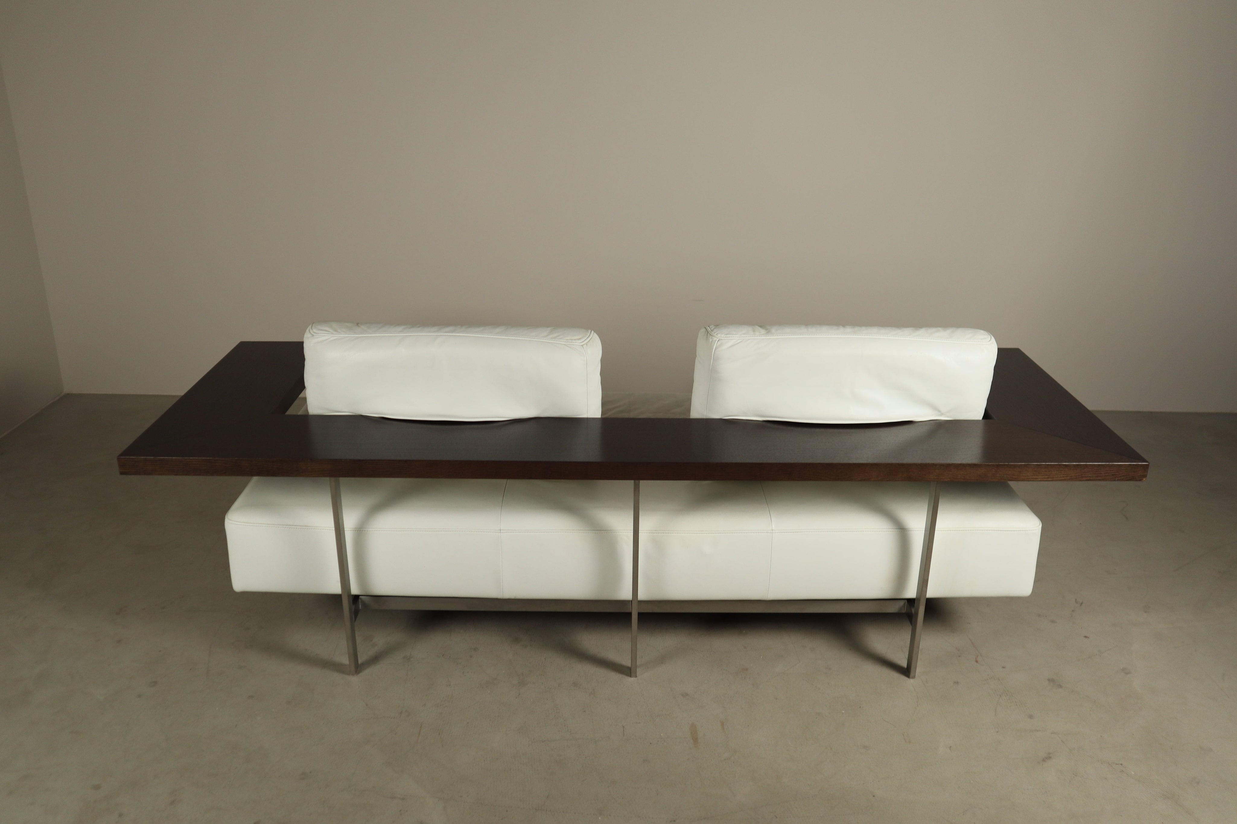 Rolf_Benz_Dono_sofa_by_Christian_Werner_in_white_leather,_1990s