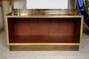 Romeo_Rega_Burl_Walnut_Shelving_Unit_with_Lucite_Shelves,_Italy_1970s