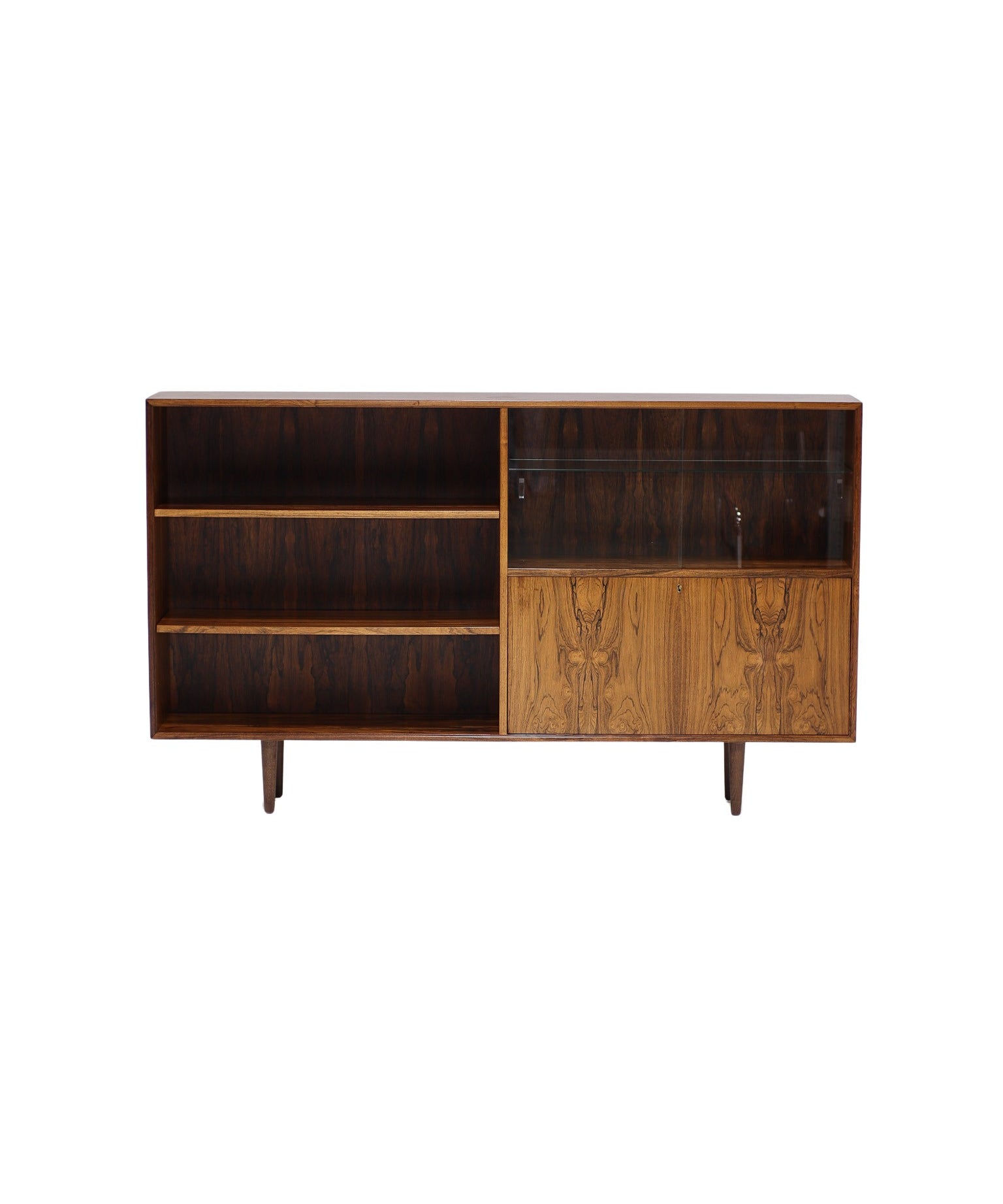 Rosewood_bookcase_wall_cabinet_vintage_Danish