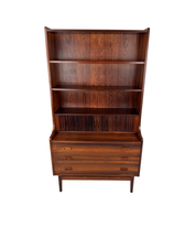 Rosewood_Secretary_Bookcase_with_Desk_by_Johannes_Sorth_for_Nexø_Møbelfabrik,_Denmark,_1966