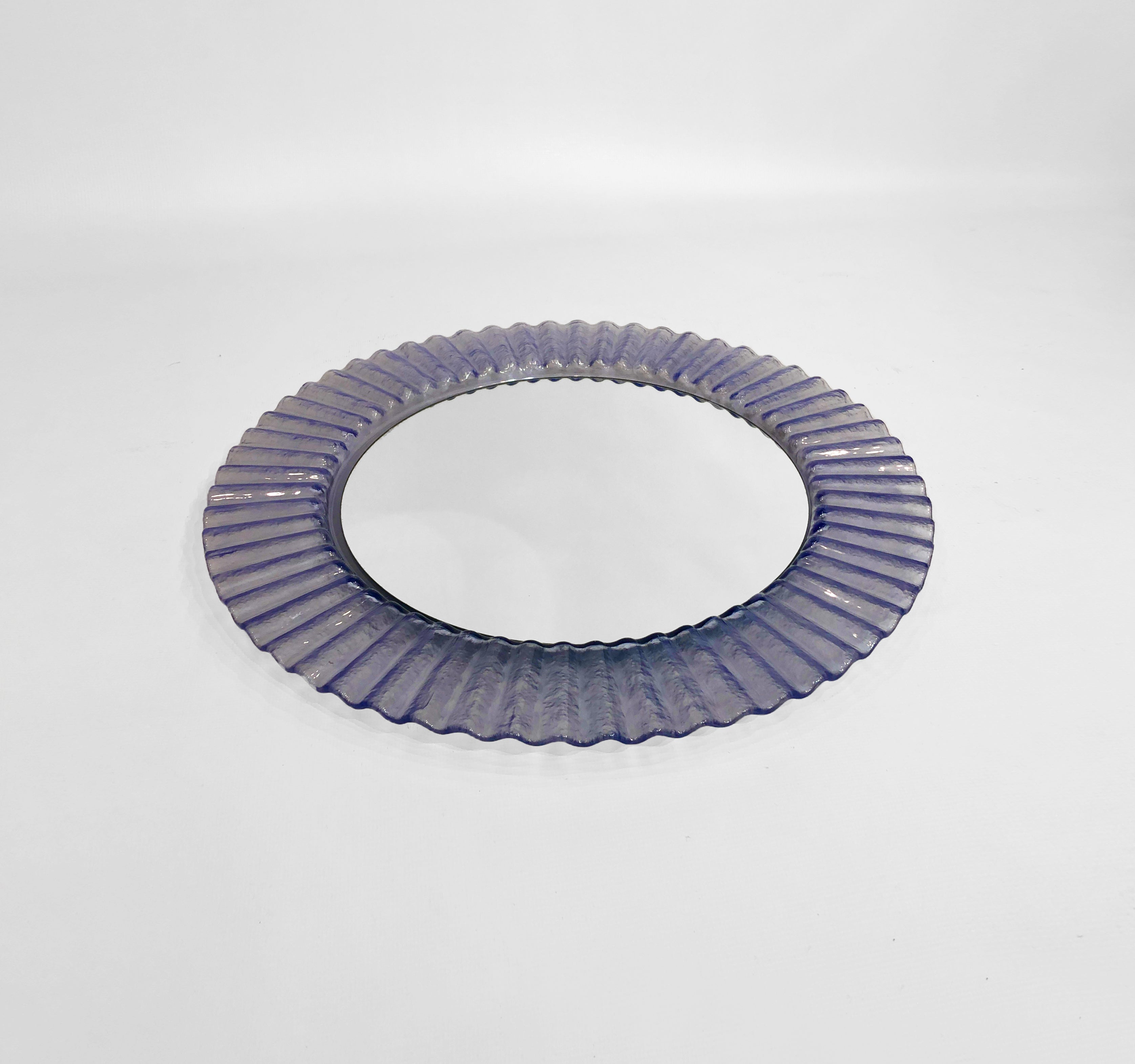 Italian_Icy_Blue_Acrylic_Wave_Mirror,_1970s