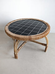 Round_Mid-Century_Coffee_Table_with_Rattan_Base_and_Tiled_Top,_1950s–1960s