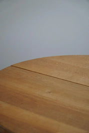 Round_Brutalist_Dining_Table_in_Oak,_Mid_Century_Modern,_Made_in_France,_1960s