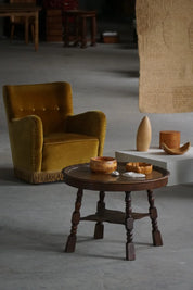 Round_Danish_Baroque_Coffee_Table_in_Solid_Oak,_19th_Century
