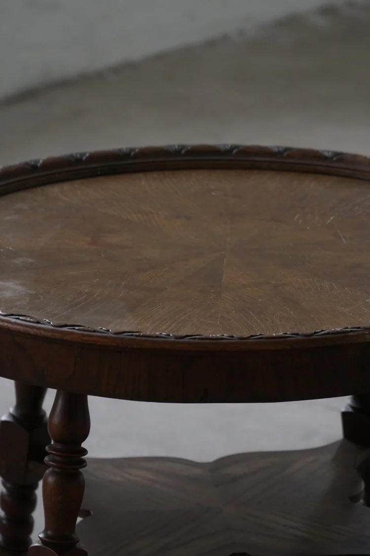 Round_Danish_Baroque_Coffee_Table_in_Solid_Oak,_19th_Century