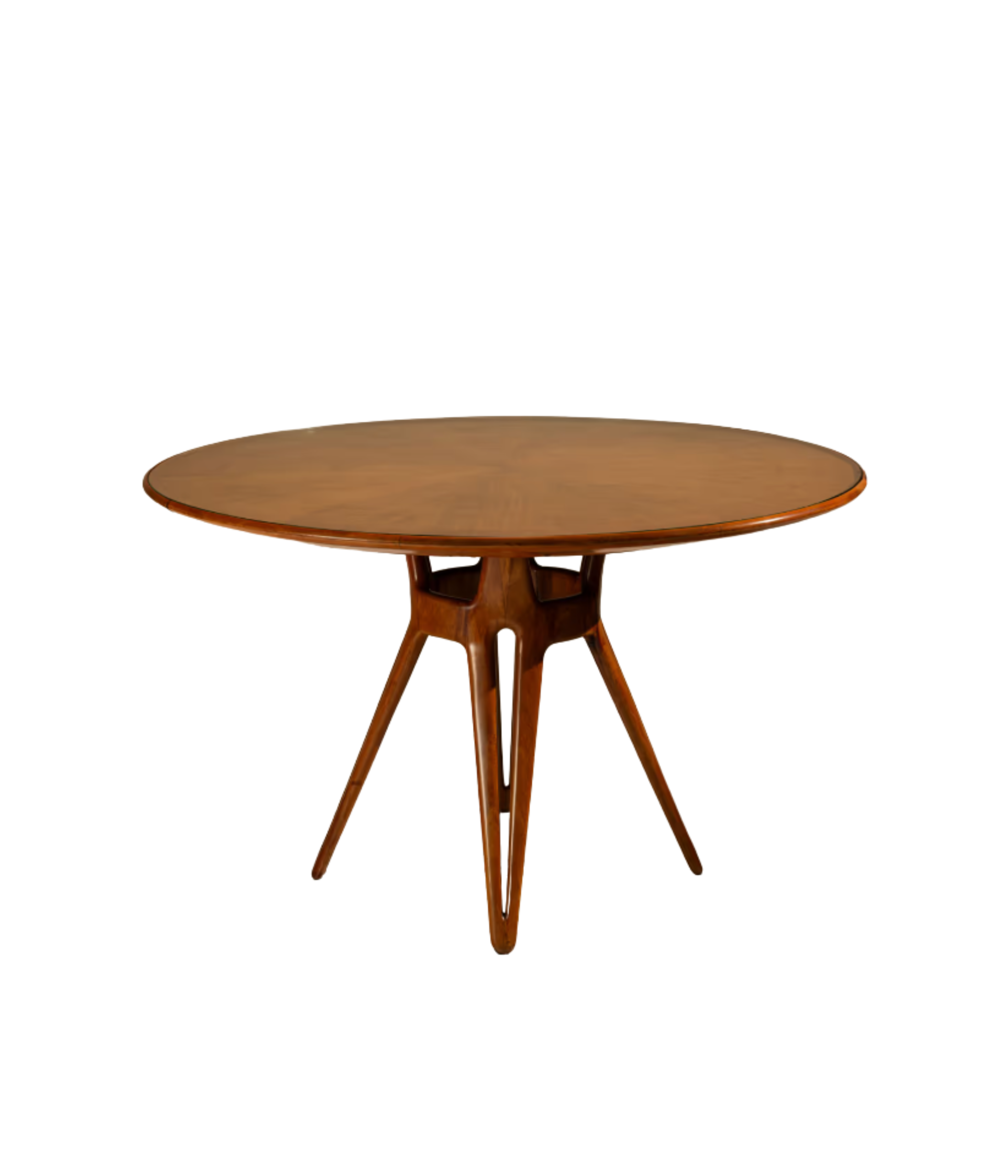 Round_Dining_Table_in_Walnut_attr._to_Ico_Parisi,_Italy_1950s