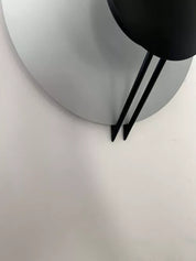 Round_Metal_Wall_Sconce_in_Grey_and_Black,_Italy_1970s