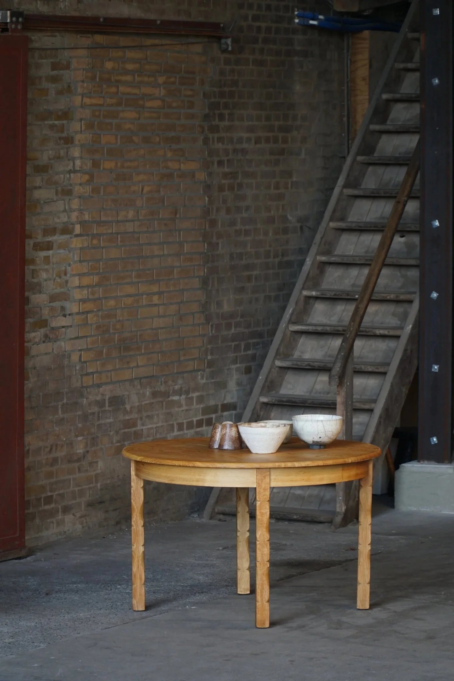 Round_Oak_Dining_Table_with_Three_Extension_Leaves,_Danish_Mid_Century_Modern,_1960s
