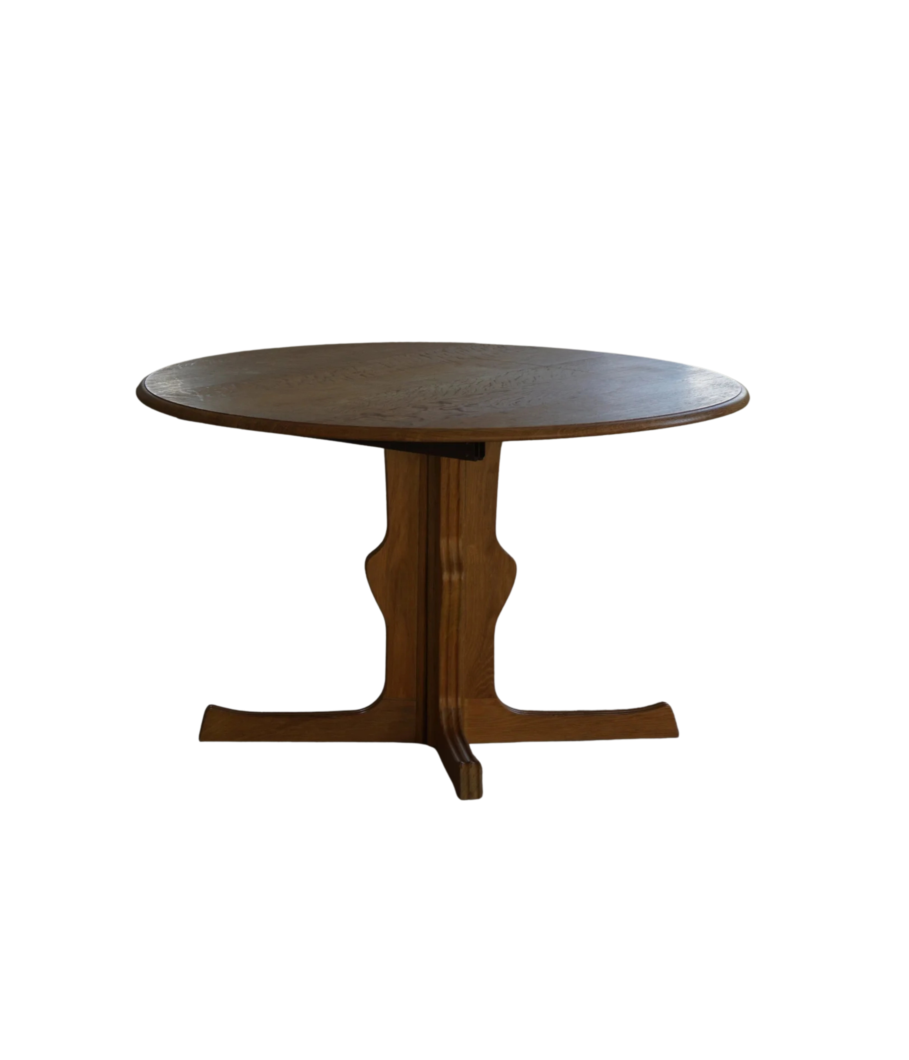 Round_Oak_Dining_Table_with_Two_Extension_Leaves,_Danish_Mid_Century_Modern,_1960s
