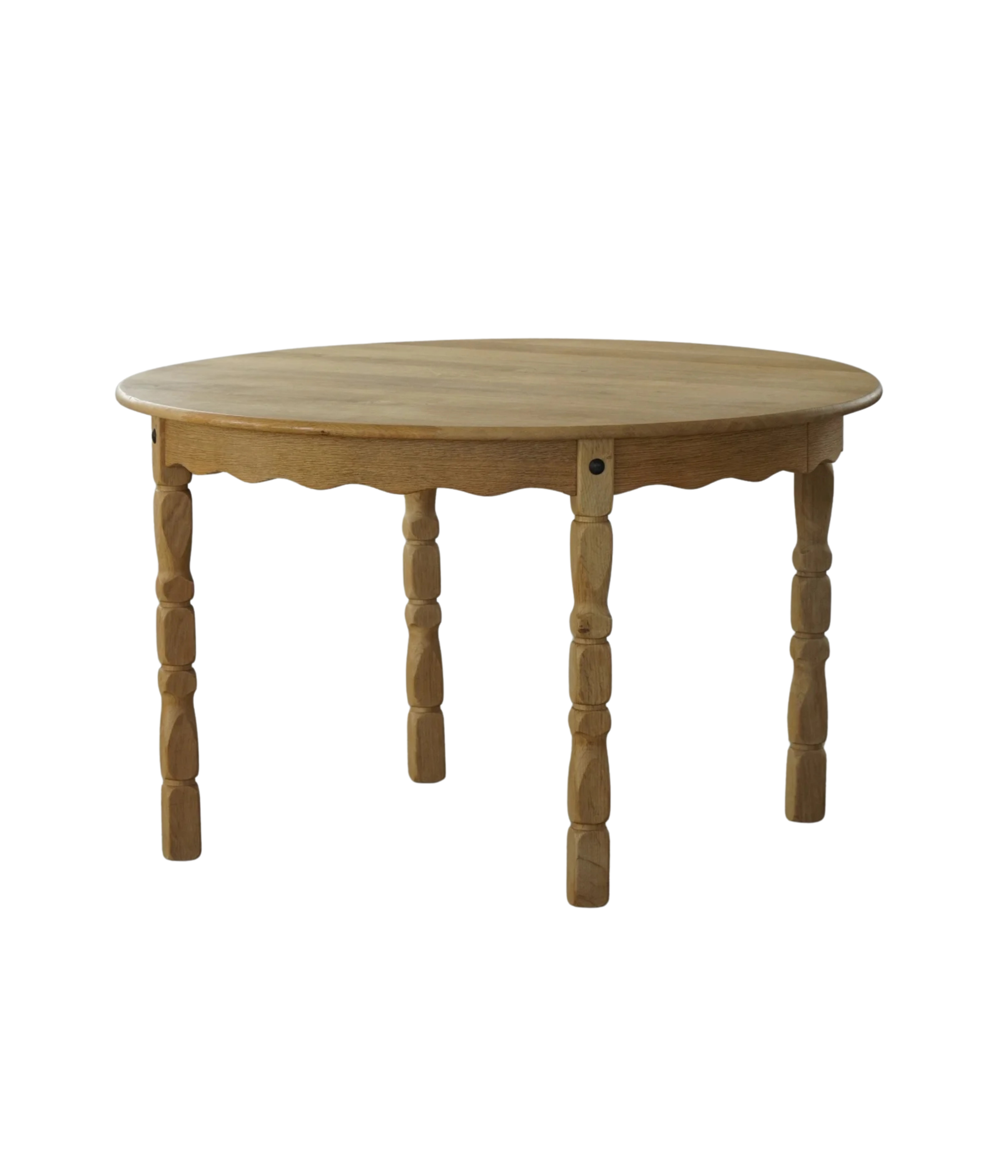 Round_Oak_Dining_Table_with_Two_Extension_Leaves,_Danish_Mid_Century_Modern,_1960s