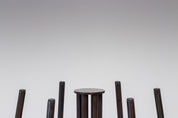 Round_Postmodern_dining_table_featuring_a_geometric_base_1980